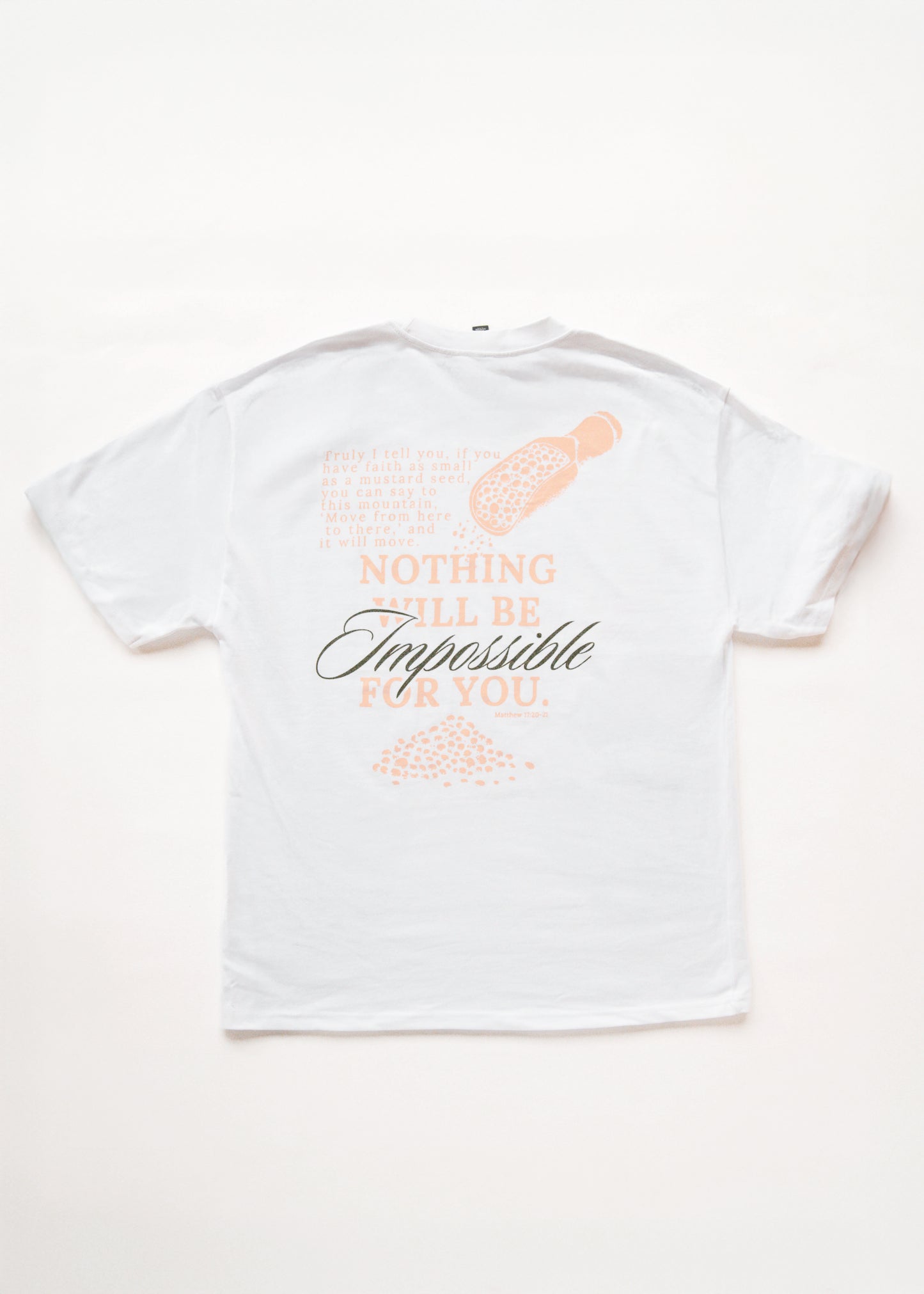Nothing Will Be Impossible Heavyweight Tee
