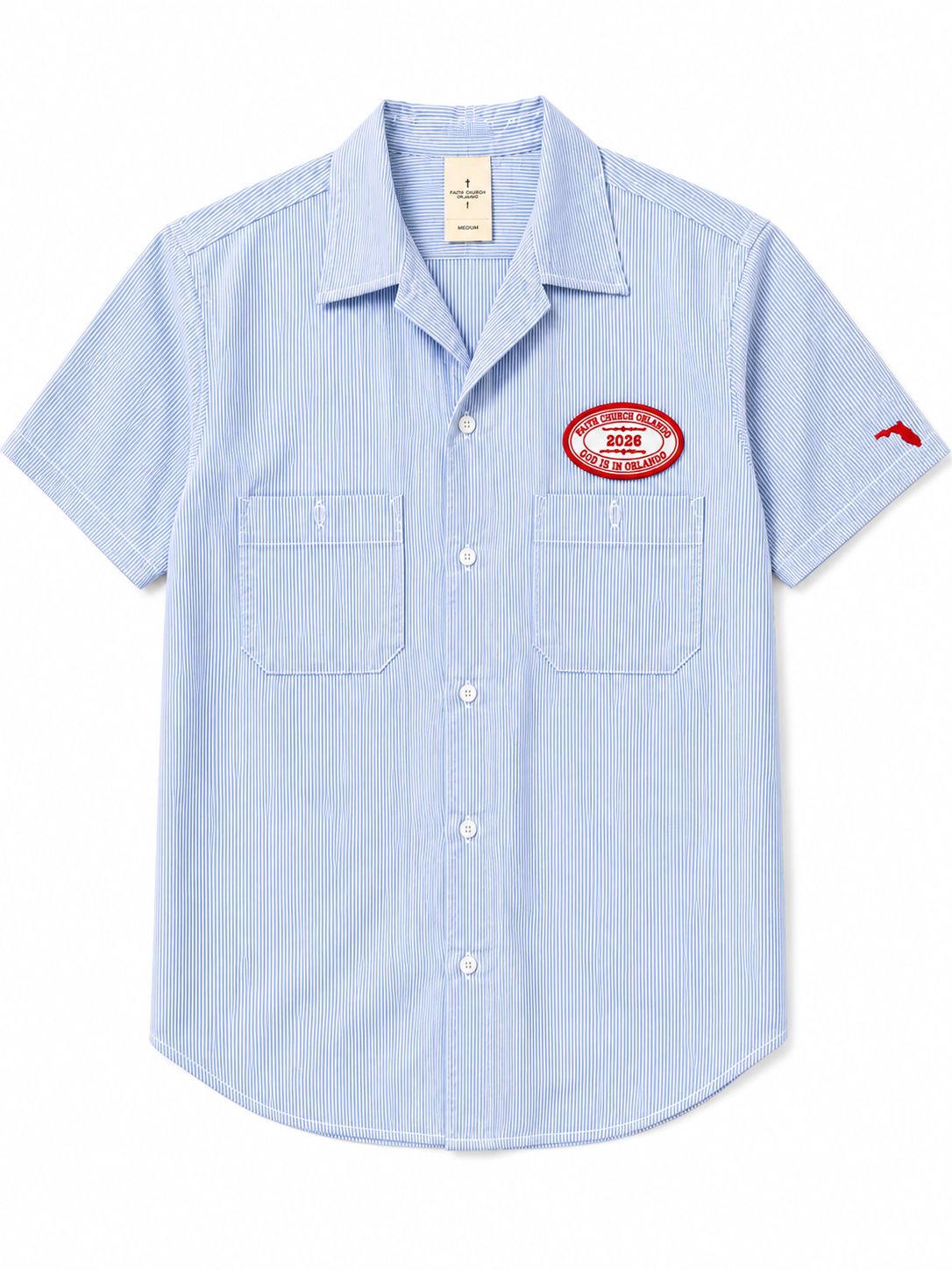 God in Orlando Work Shirt