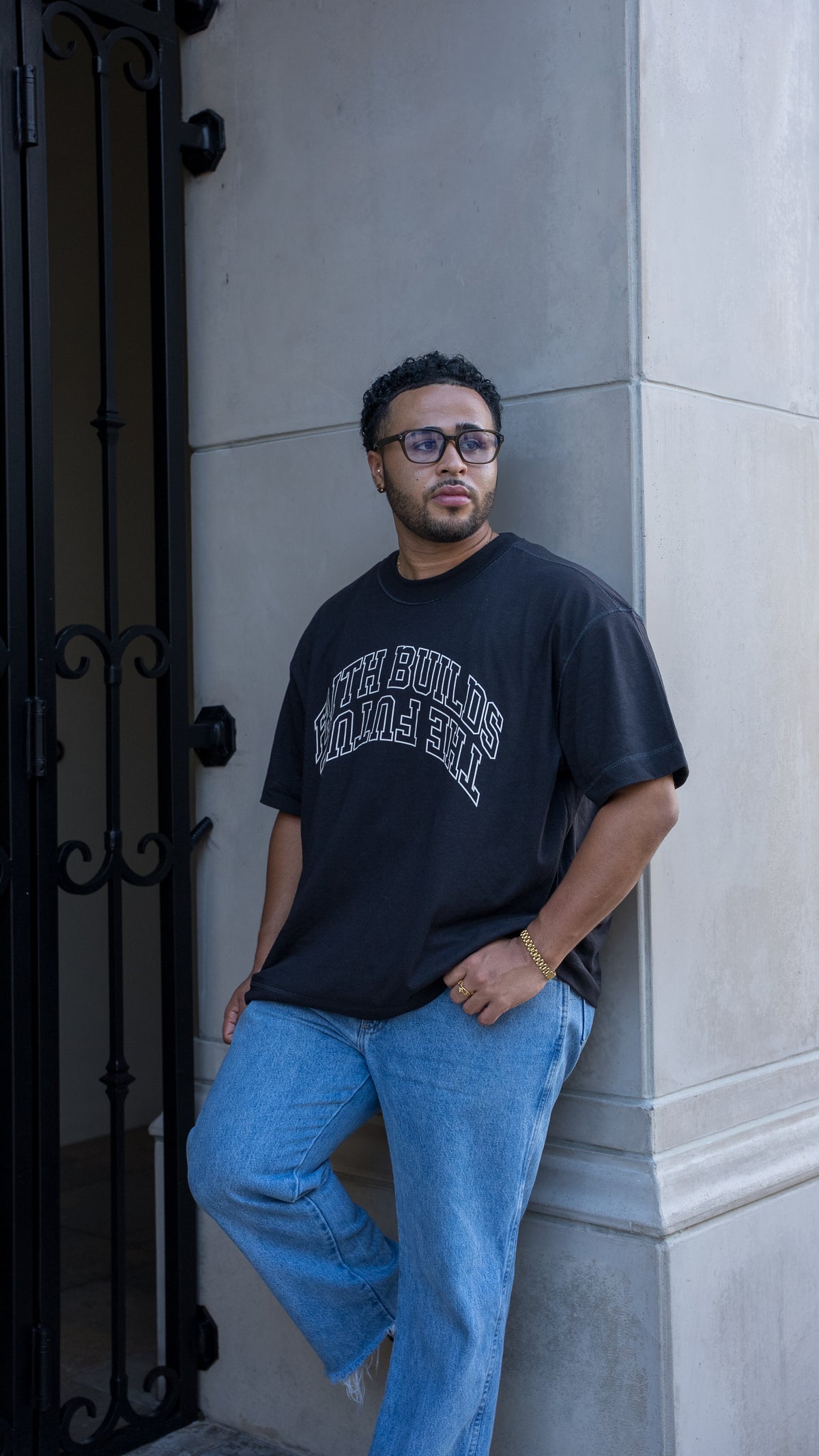 Faith Builds The Future Tee