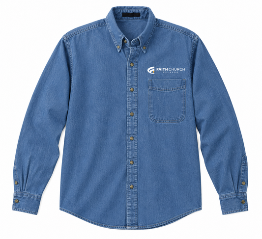 Faith Church Logo Button-Up