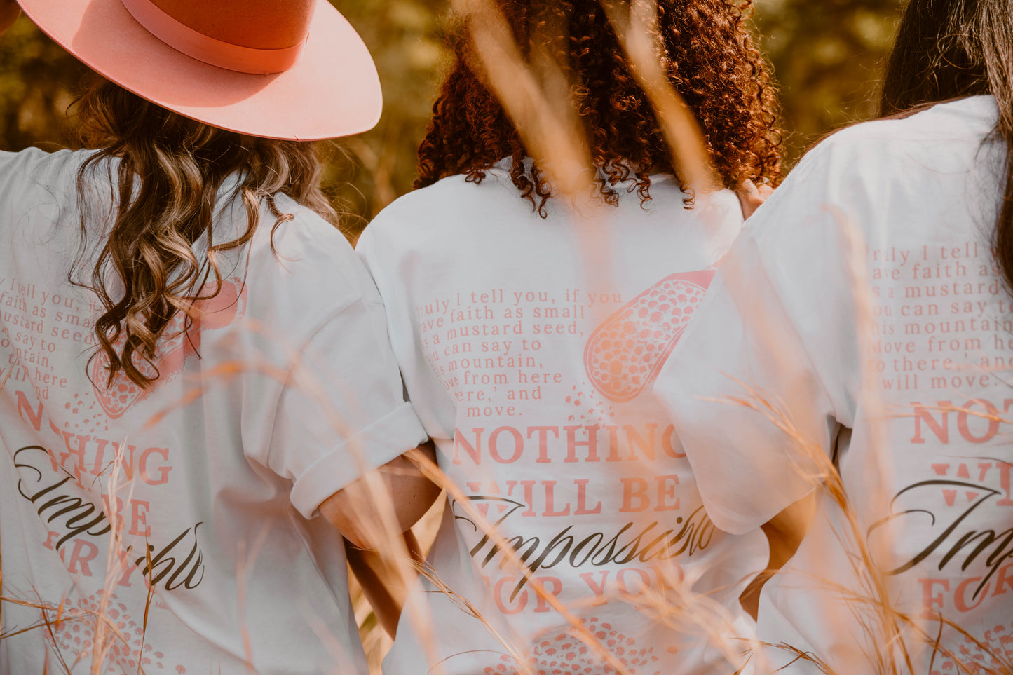 Nothing Will Be Impossible Heavyweight Tee